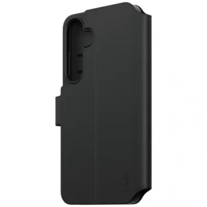Etui z klapką CARE by PanzerGlass Feature Wallet Kickstand do Samsung Galaxy S25+ Plus czarny