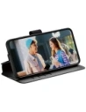 Etui z klapką CARE by PanzerGlass Feature Wallet Kickstand do Samsung Galaxy S25+ Plus czarny