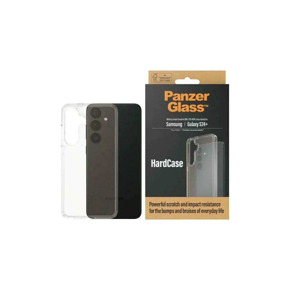 PanzerGlass HardCase Samsung Galaxy S24+ Plus Military grade clear