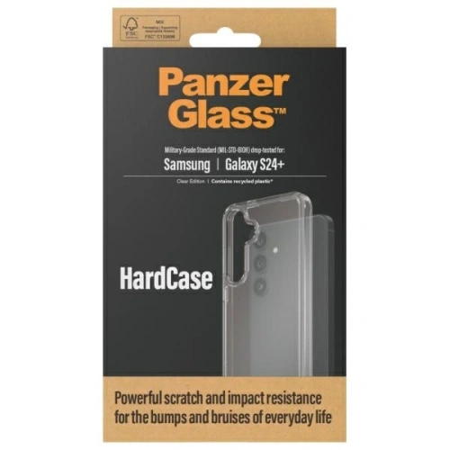 Etui PanzerGlass HardCase Samsung Galaxy S24+ Plus Military grade przezroczysty