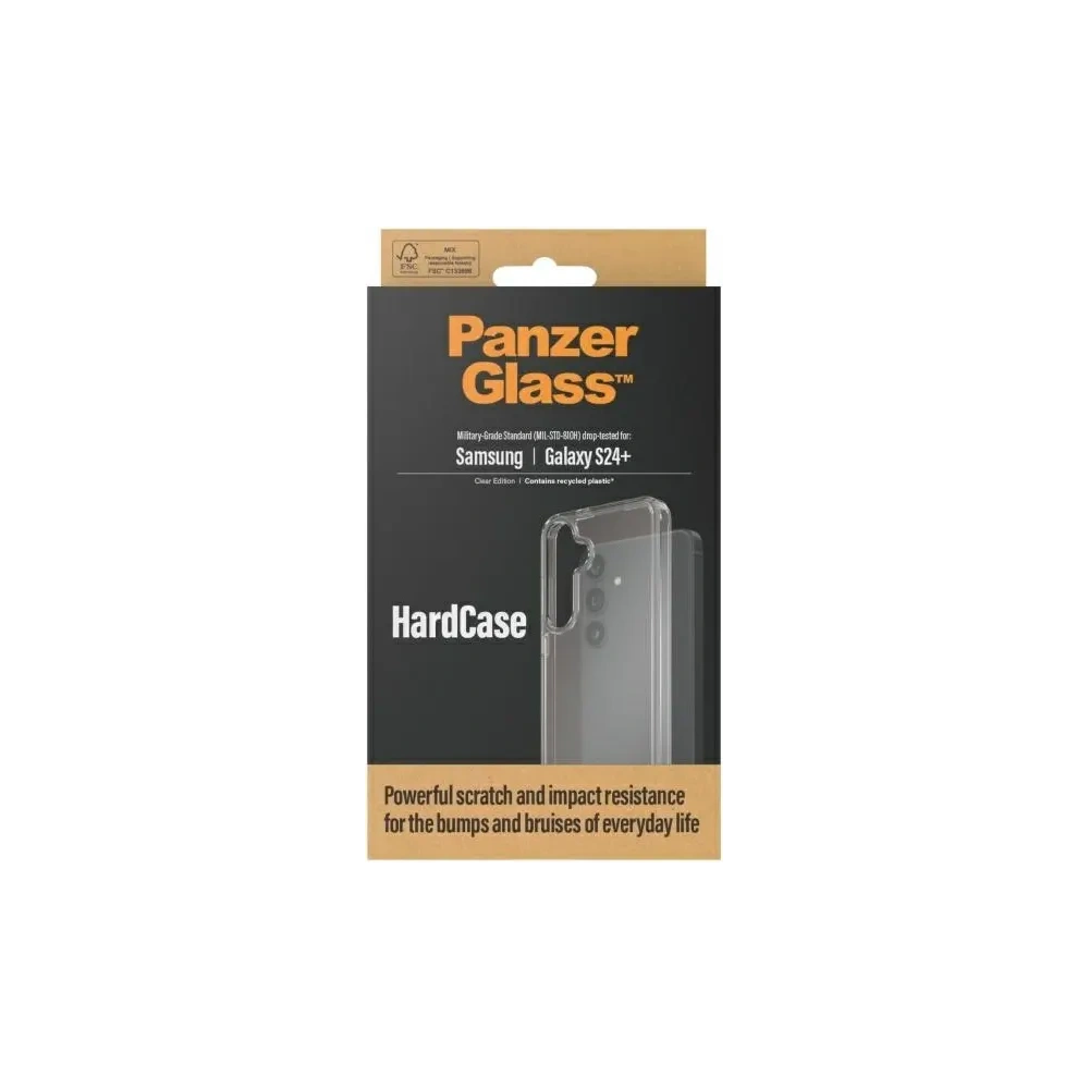 PanzerGlass HardCase Samsung Galaxy S24+ Plus Military grade clear