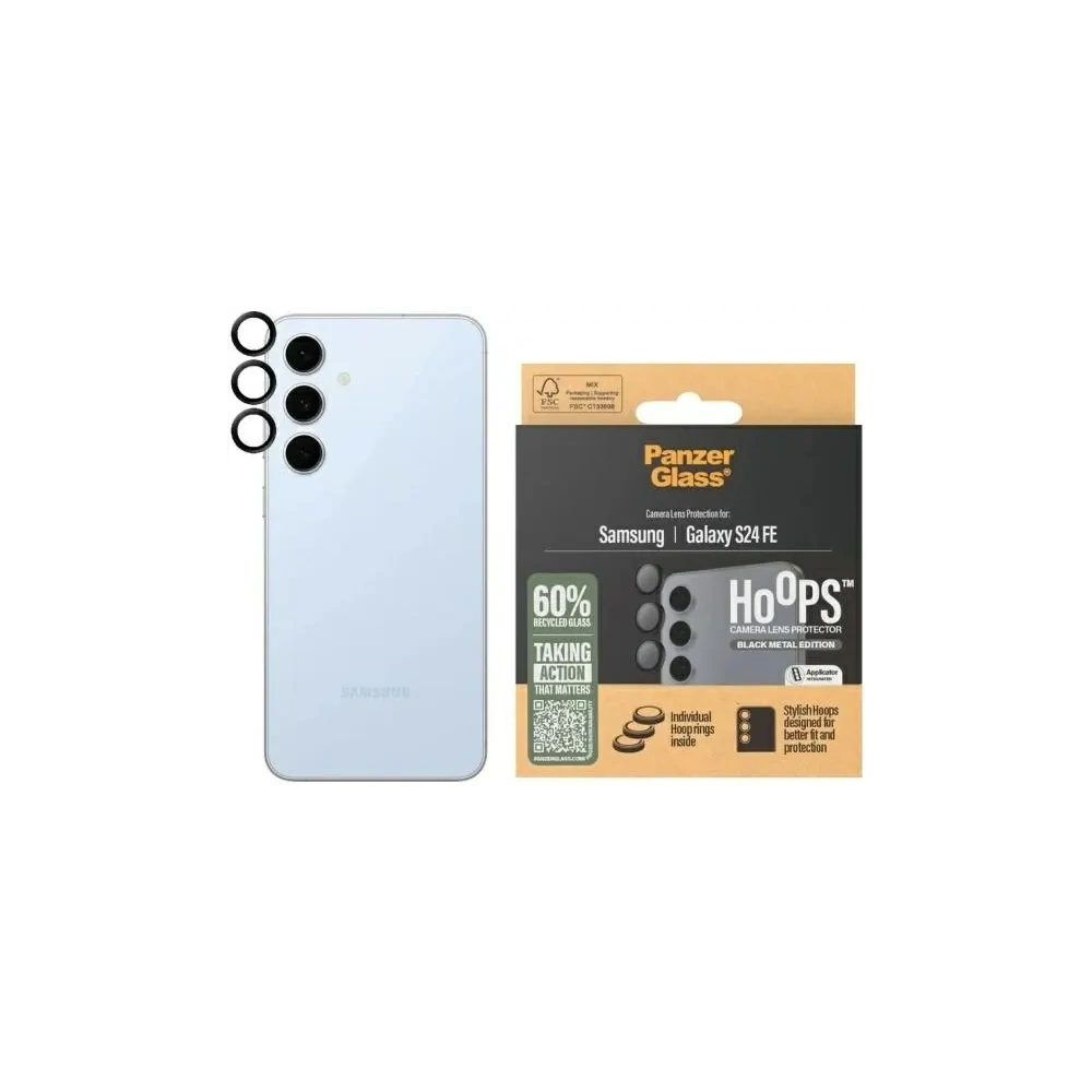 PanzerGlass Hoops Camera Samsung Galaxy S24 FE black