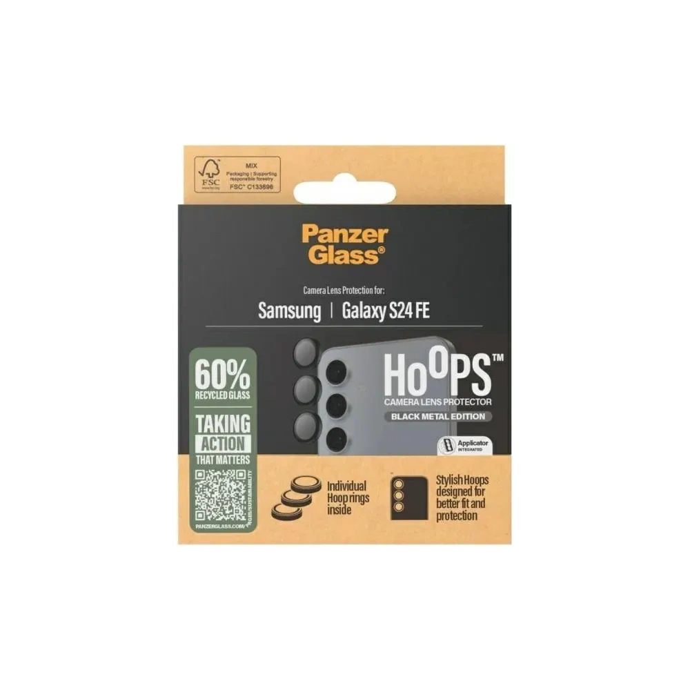 PanzerGlass Hoops Camera Samsung Galaxy S24 FE black