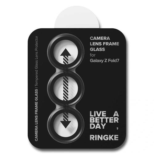 Nakładka Ringke Camera Frame Protector Samsung Galaxy Z Fold 7 Black [2 PACK]