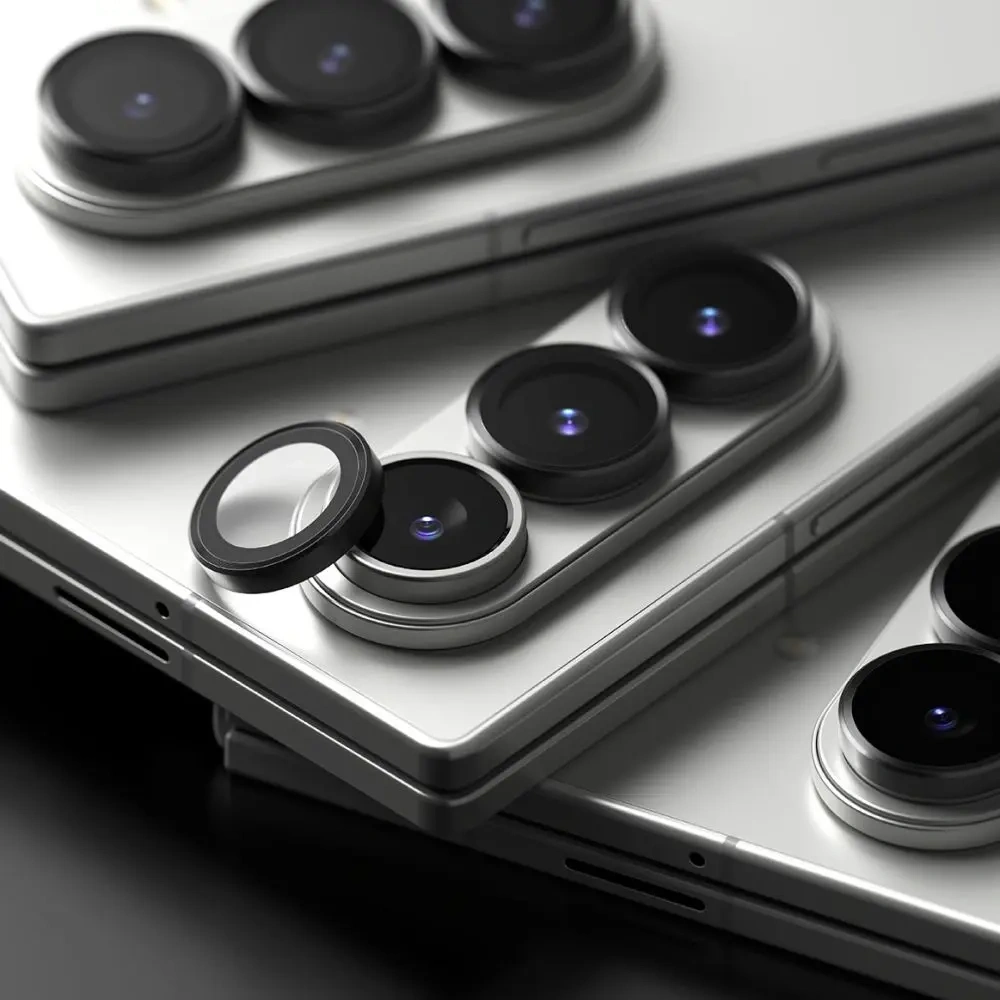 Ringke Kamera Keret Védő Samsung Galaxy Z Fold 7 Fekete [2 CSOMAG]