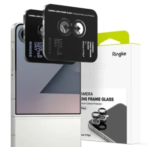 Nakładka Ringke Camera Frame Protector Samsung Galaxy Z Flip 7 Black [2 PACK]