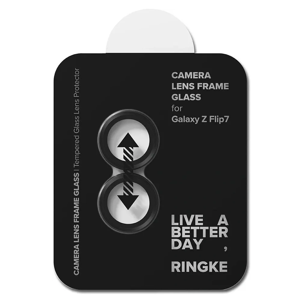 Nakładka Ringke Camera Frame Protector Samsung Galaxy Z Flip 7 Black [2 PACK]