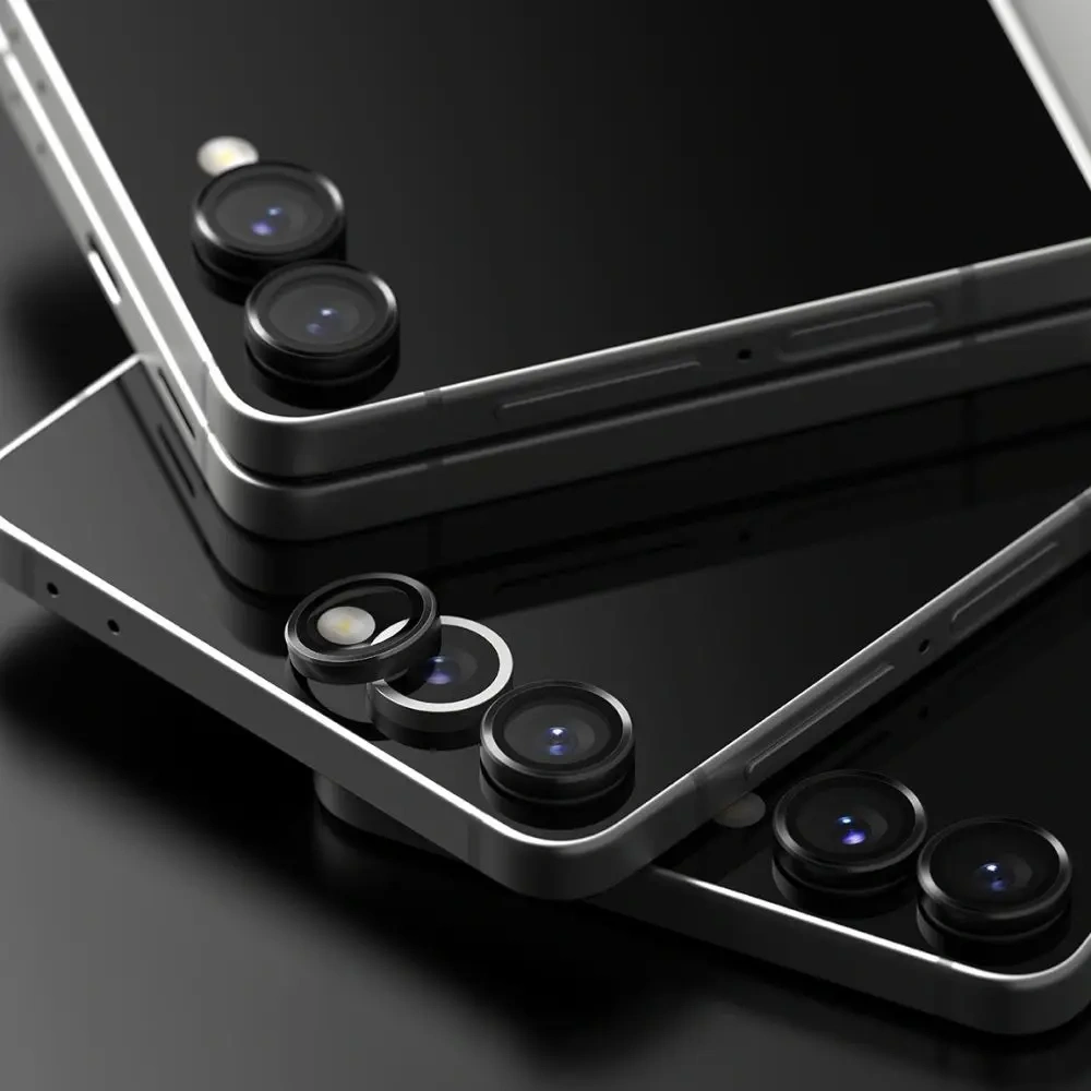 Nakładka Ringke Camera Frame Protector Samsung Galaxy Z Flip 7 Black [2 PACK]