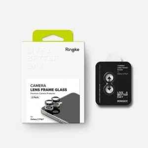 Nakładka Ringke Camera Frame Protector Samsung Galaxy Z Flip 7 Black [2 PACK]
