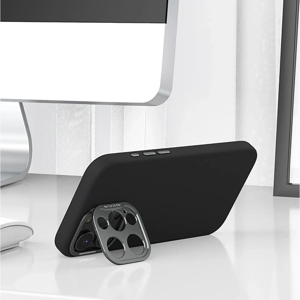 Nillkin LensWing Prop Magnetische Hülle für Apple iPhone 16 Pro Max Schwarz