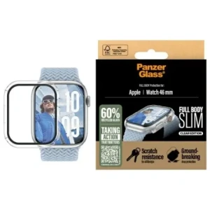 PanzerGlass Snappie Full Body Apple Watch 10 46mm transparent