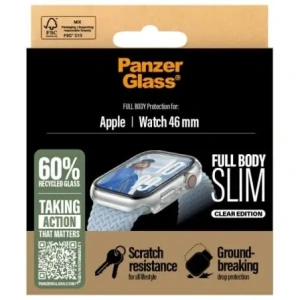 PanzerGlass Snappie Full Body Apple Watch 10 46mm transparent