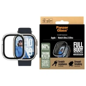 PanzerGlass Snappie Full Body Apple Watch Ultra 2 transparent