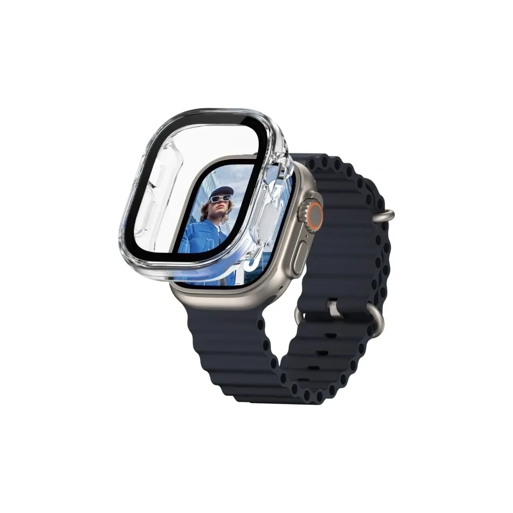 Nakładka chroniąca ekran PanzerGlass Snappie Full Body Apple Watch Ultra 2 przezroczysty