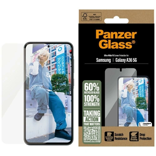 Szkło hartowane PanzerGlass Ultra-Wide Fit do Samsung Galaxy A36 5G