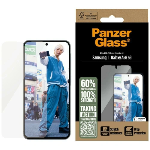 Szkło hartowane PanzerGlass Ultra-Wide Fit do Samsung Galaxy A56 5G