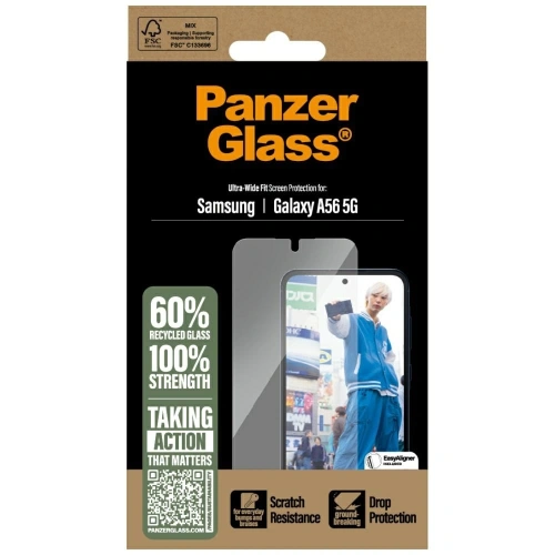 Szkło hartowane PanzerGlass Ultra-Wide Fit do Samsung Galaxy A56 5G
