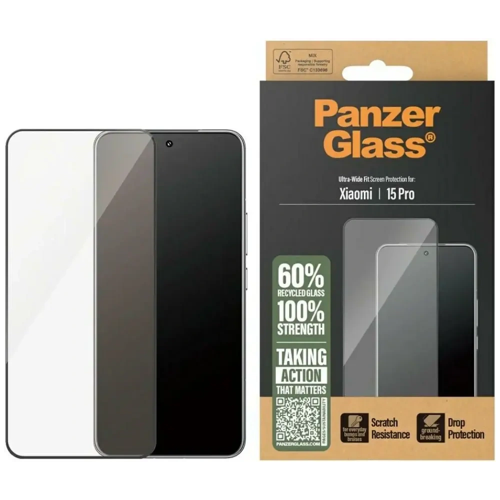 Szkło hartowane PanzerGlass Ultra-Wide Fit do Xiaomi 15 Pro