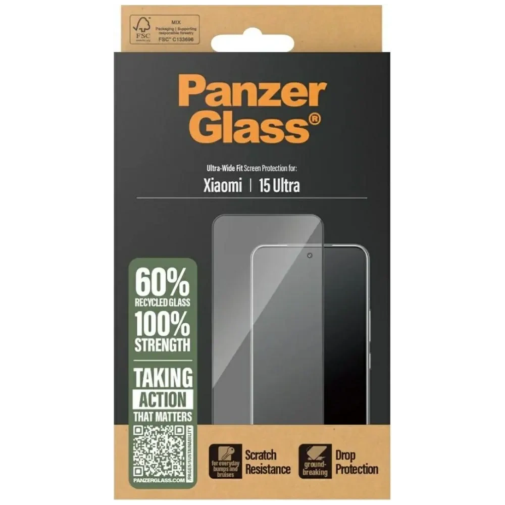 Szkło hartowane PanzerGlass Ultra-Wide Fit do Xiaomi 15 Ultra