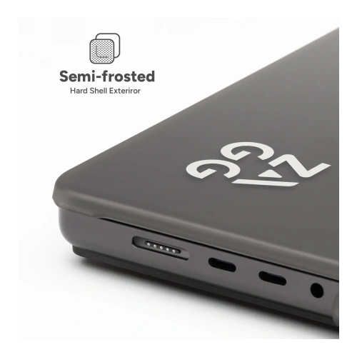 Obudowa ochronna ZAGG Hardshell Apple MacBook Pro 16" 2021-2024 (M1/M2/M3/M4) (smoke)