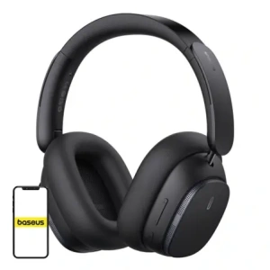 Bezprzewodowe słuchawki nauszne Baseus Bowie H1 PRO Bluetooth 5.3 (czarne)