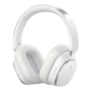 Bezprzewodowe słuchawki nauszne Baseus Bowie H1 PRO Bluetooth 5.3 (białe)