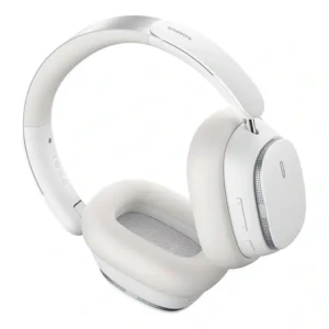 Bezprzewodowe słuchawki nauszne Baseus Bowie H1 PRO Bluetooth 5.3 (białe)