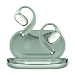 Căști Bluetooth 6.0 fără fir QCY Crossky R70 cu clips (verde)