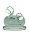 Căști Bluetooth 6.0 fără fir QCY Crossky R70 cu clips (verde)