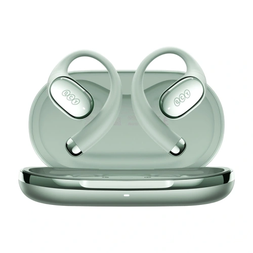 Bezprzewodowe słuchawki Clip-on QCY Crossky R70 Bluetooth 6.0 (zielone)