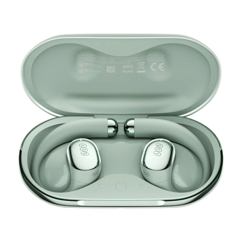 Bezprzewodowe słuchawki Clip-on QCY Crossky R70 Bluetooth 6.0 (zielone)