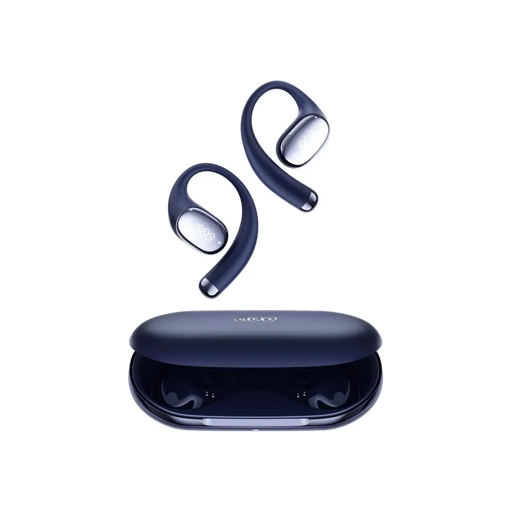 QCY Crossky R70 Bluetooth 6.0 Bezdrátová klipsová sluchátka (modrá)