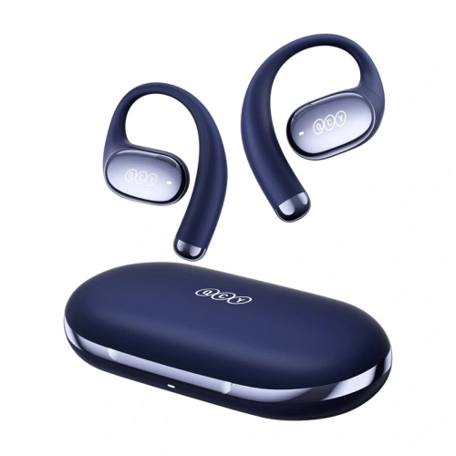 Bezprzewodowe słuchawki Clip-on QCY Crossky R70 Bluetooth 6.0 (niebieskie)