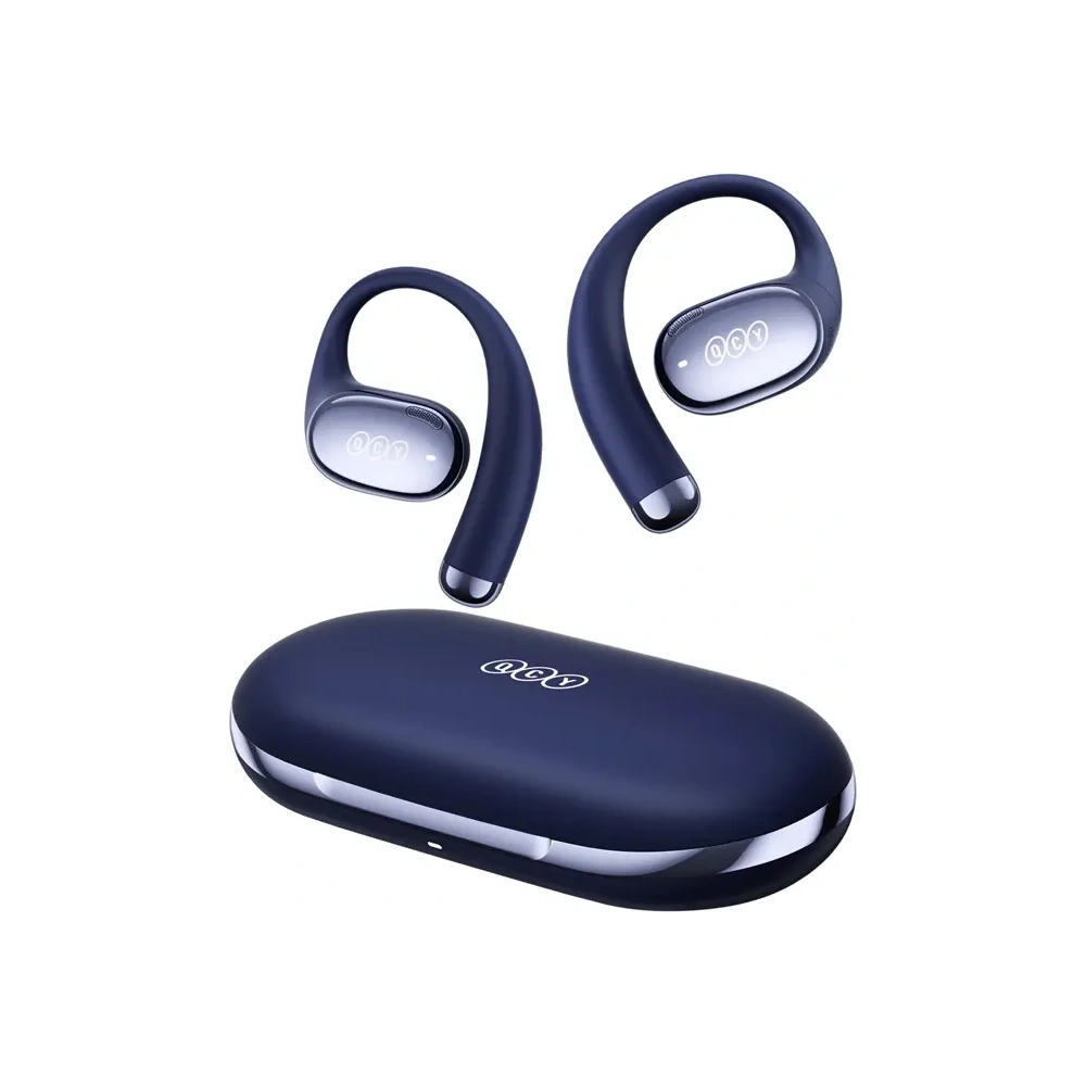 QCY Crossky R70 Bluetooth 6.0 Bezdrátová klipsová sluchátka (modrá)