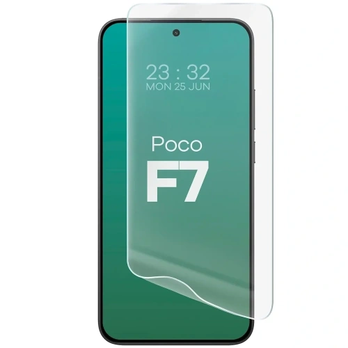 Folia hydrożelowa na ekran Bizon Glass Hydrogel Front do Xiaomi POCO F7 [2 PACK]