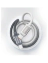 USAMS Bicolor Series SJ756 PD 60W cablu USB-C / USB-C 1.2m negru-alb