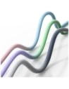 Kabel USB-C / USB-C USAMS Bicolor Series SJ756 PD 60W 1.2m czarno biały