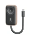 Încărcător wireless 2 în 1 USAMS CD245 pentru Apple Watch cu baterie externă de 1200mAh + cablu USB-C Tarnish