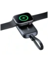 Încărcător wireless 2 în 1 USAMS CD245 pentru Apple Watch cu baterie externă de 1200mAh + cablu USB-C Titanium