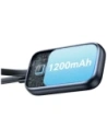 Încărcător wireless 2 în 1 USAMS CD245 pentru Apple Watch cu baterie externă de 1200mAh + cablu USB-C Titanium
