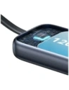 Încărcător wireless 2 în 1 USAMS CD245 pentru Apple Watch cu baterie externă de 1200mAh + cablu USB-C Titanium