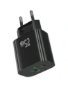 Încărcător de perete rapid USAMS CC315 T65 25W USB-A, USB-C Negru