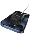 Încărcător de perete rapid USAMS CC315 T65 25W USB-A, USB-C Negru