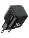 Încărcător rapid mini USB-C USAMS JC Series CC289 25W GaN negru