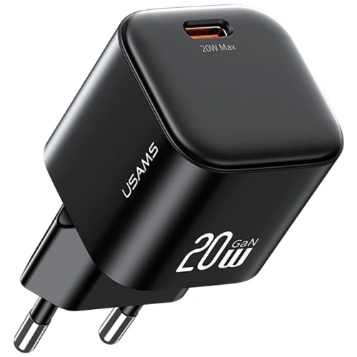 Ładowarka sieciowa USAMS JO Series CC260 20W USB-C + kabel USB-C / Lightning 1m biały