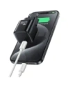 Încărcător de perete USAMS JO Series CC260 20W USB-C + Cablu USB-C la USB-C de 1m Alb