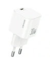 Încărcător de perete USAMS JO Series CC262 30W USB-C + cablu USB-C / Lightning de 1m Alb