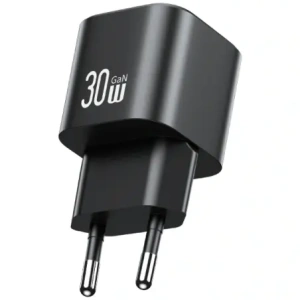 Încărcător de perete USAMS JO Series CC262 30W USB-C + cablu USB-C / Lightning de 1m Alb