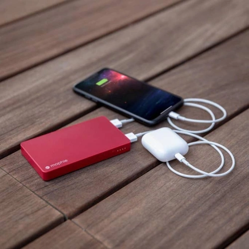 Mophie Powerstation Powerbank Lightning 5050mAh (srebrny)