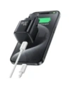 Încărcător de perete USAMS JO Series CC262 30W USB-C + cablu USB-C / USB-C de 1m Alb